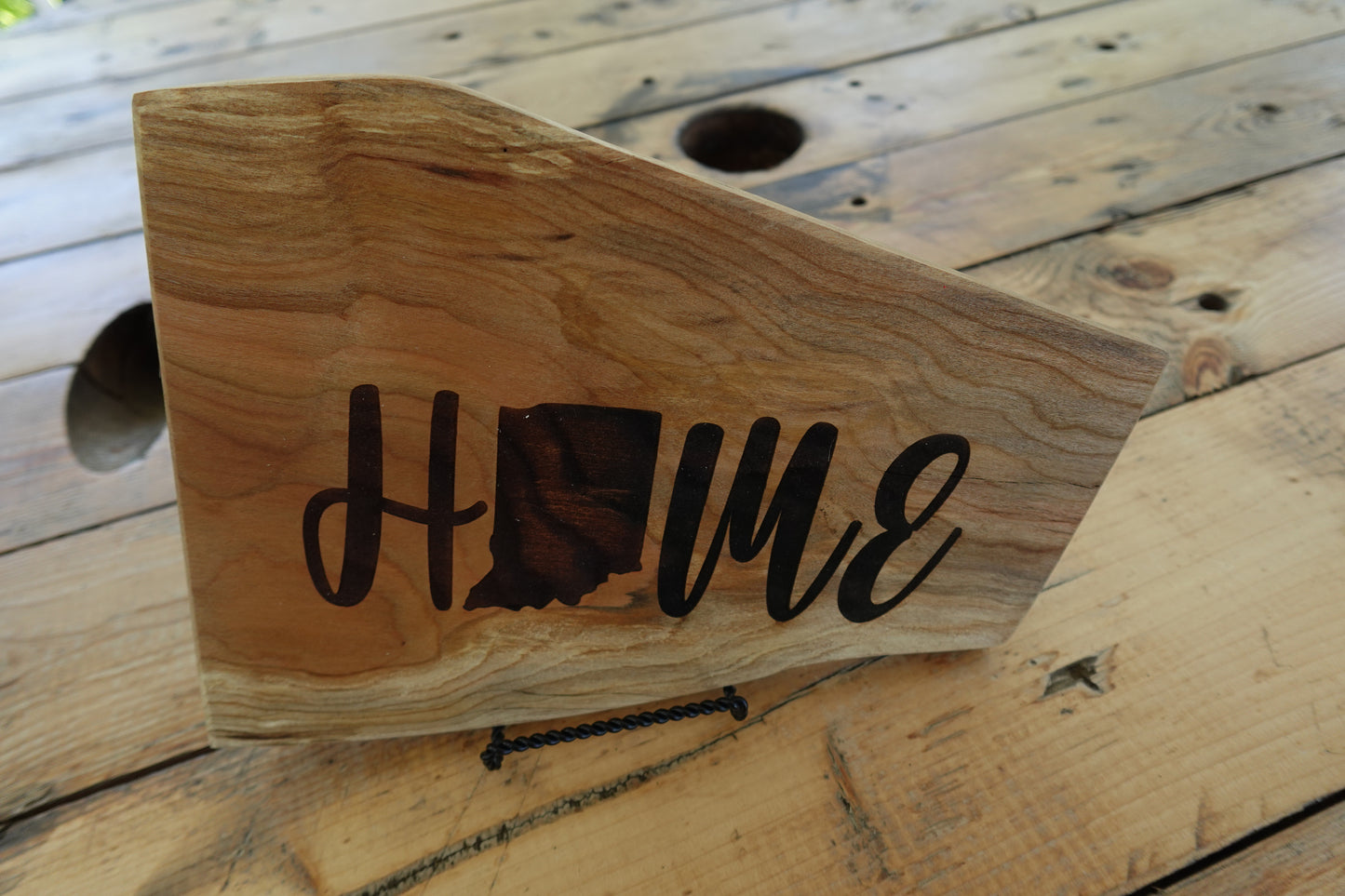 Hardwood Indiana Home Signs