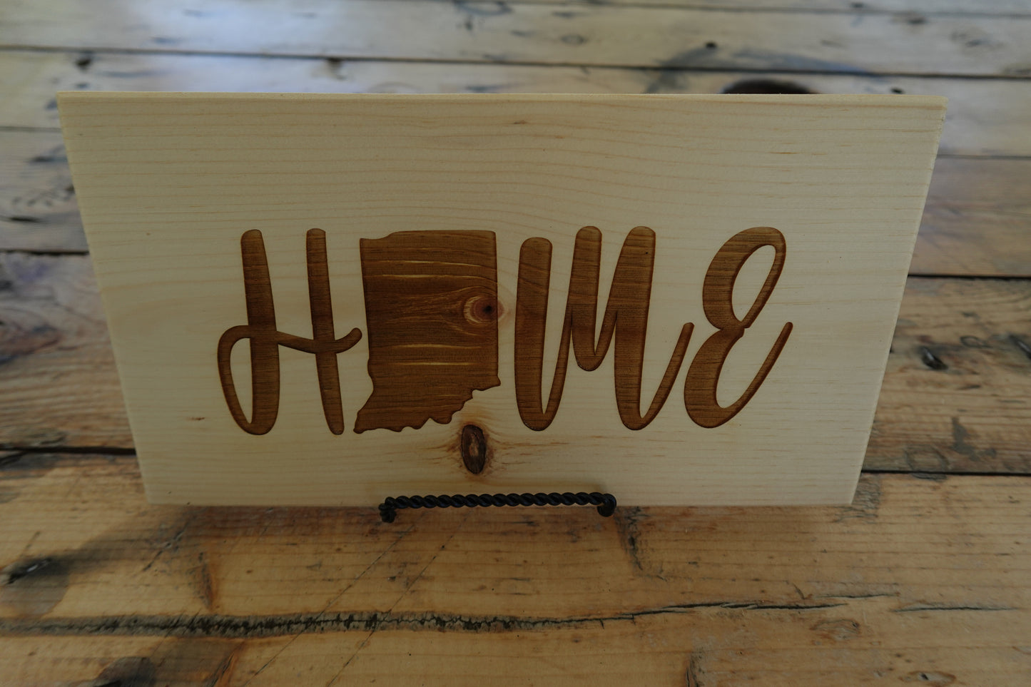 Hardwood Indiana Home Signs