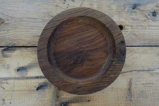 Circular Oak Valet Tray