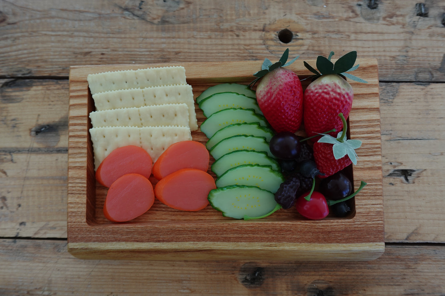 Indiana Elm Natural Edge Charcuterie Tray