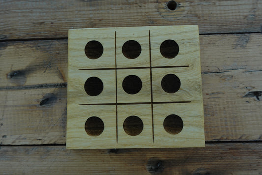 Maple Tic-Tac-Toe Board