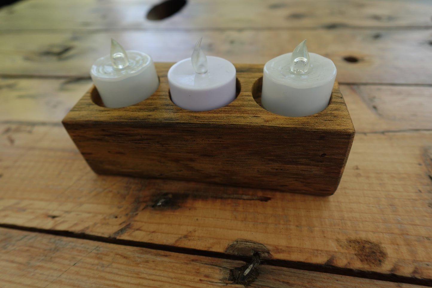 Indiana Pine Votive Candle Holder