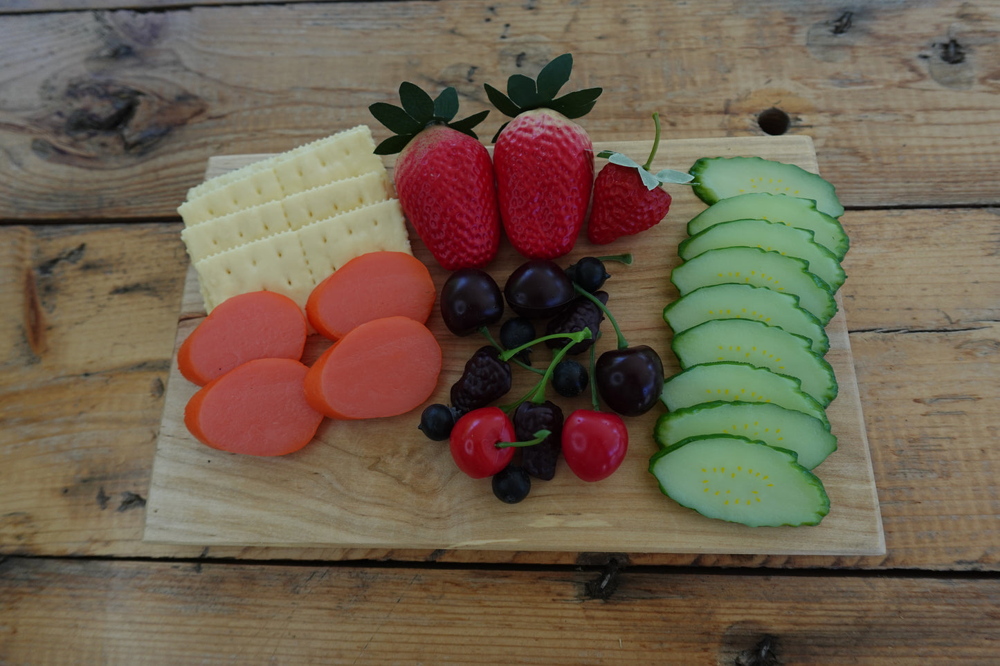 Indiana Hardwood Small Charcuterie Board "Gather"