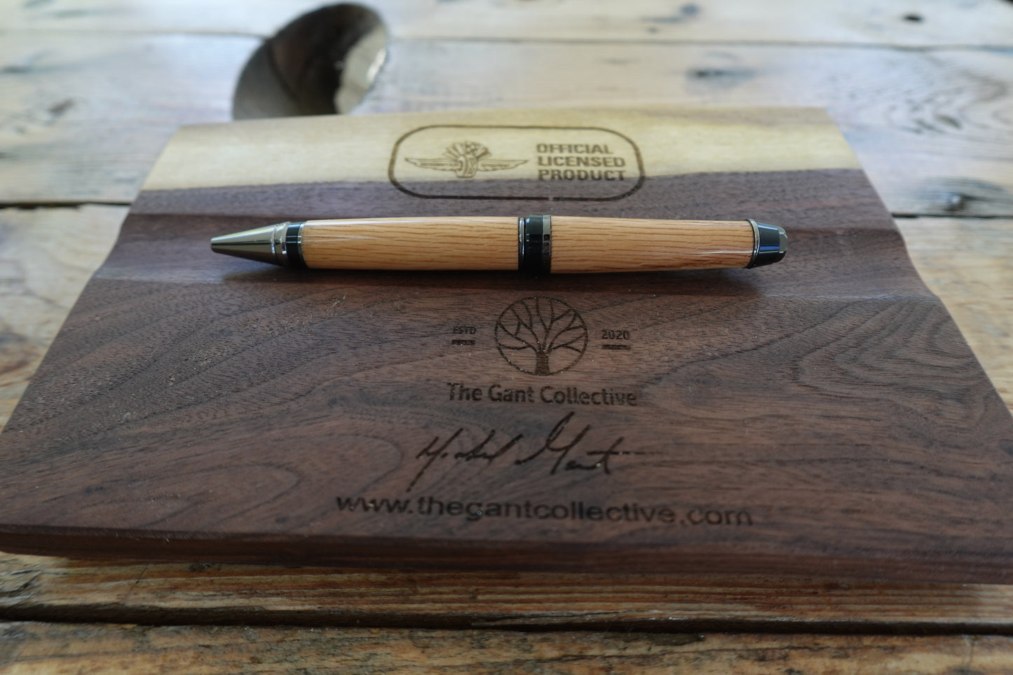 Officially Licensed IMS Red Oak Turned Ink Pen  #2