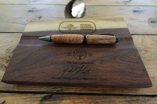 Officially Licensed IMS Red Oak Turned Ink Pen  #8