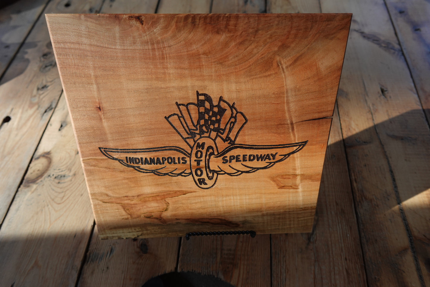 Gorgeous Official IMS "Wheel & Wing" Laser Engraved Plaque