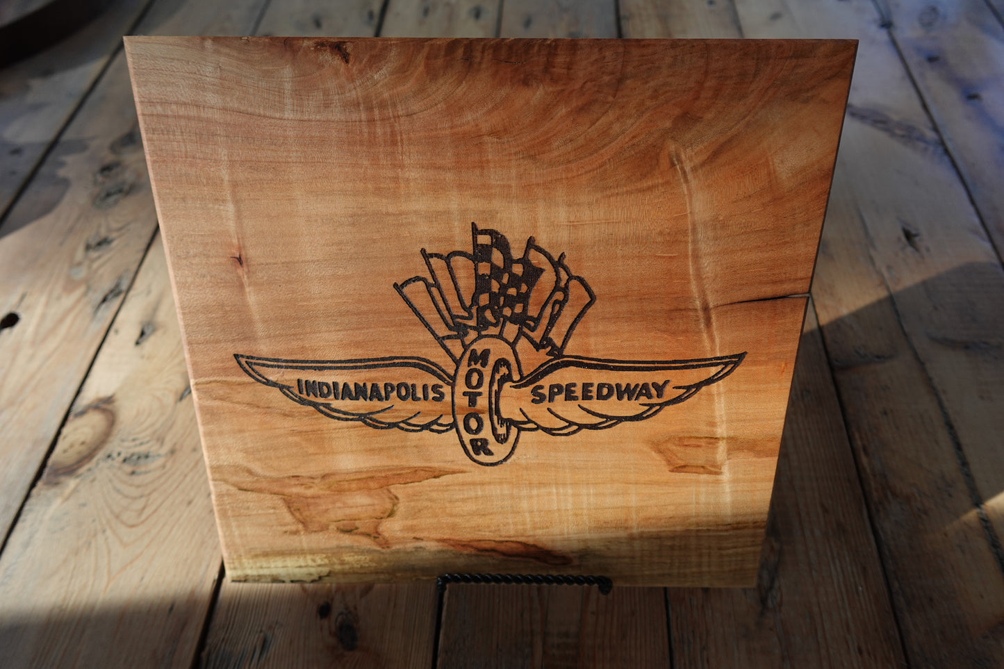 Gorgeous Official IMS "Wheel & Wing" Laser Engraved Plaque