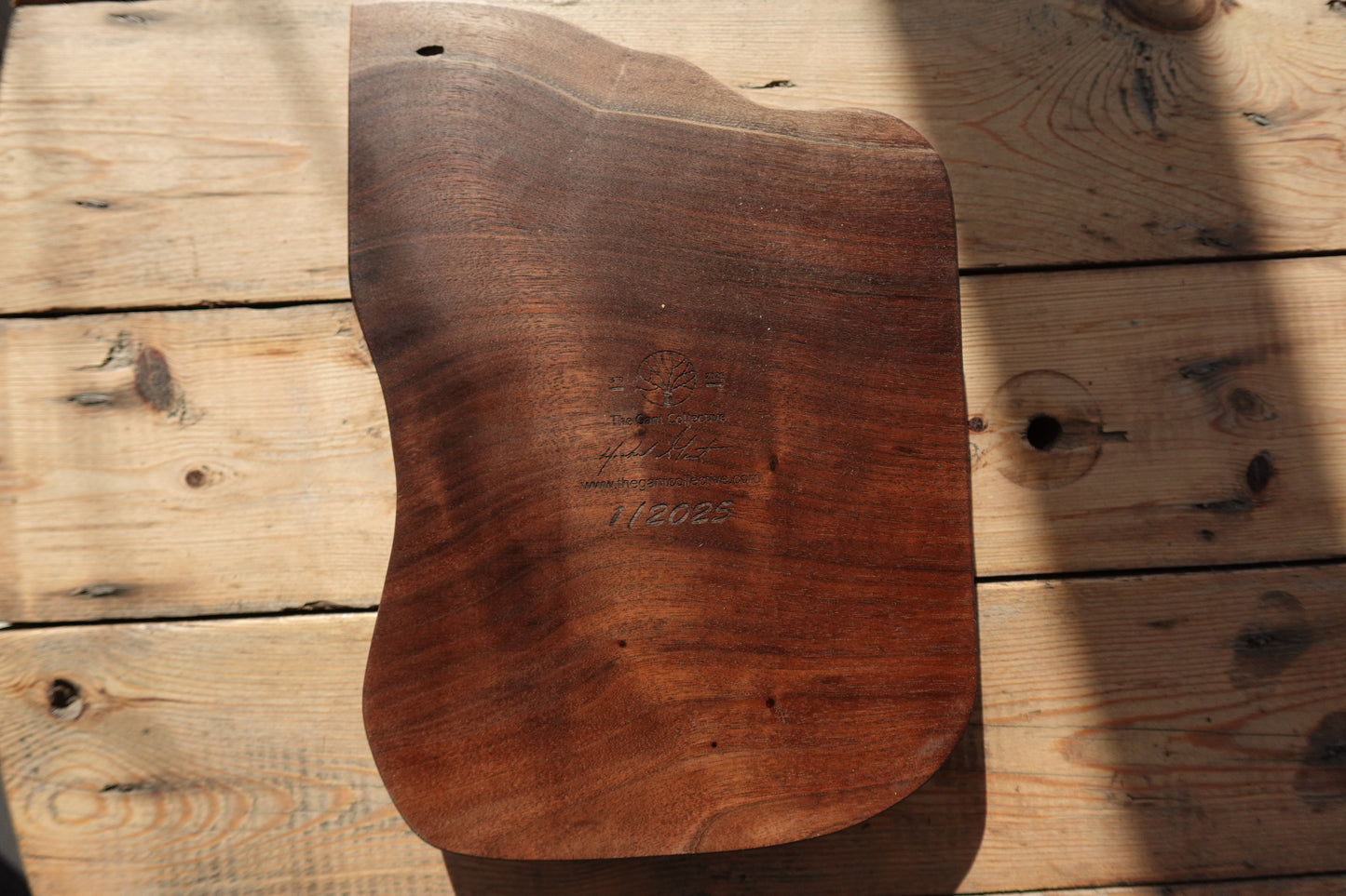 Gunstock Walnut Serving Tray