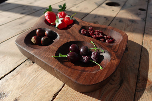 Gunstock Walnut Serving Tray