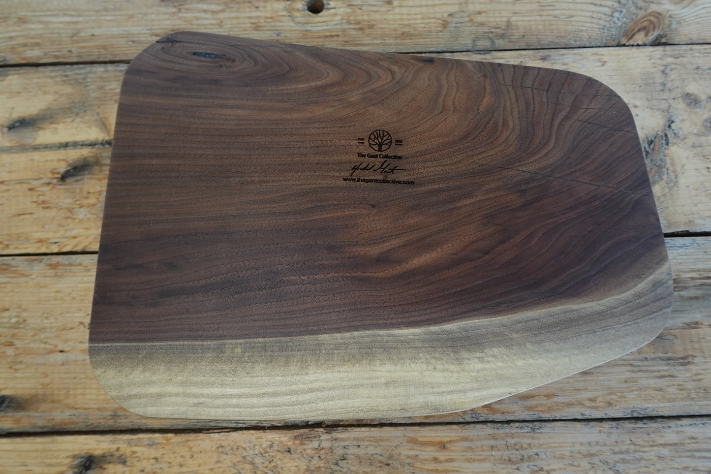 Large Walnut Charcuterie Bowl