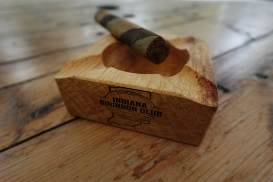 Indiana Bourbon Club/IBC Maple Cigar Ashtray