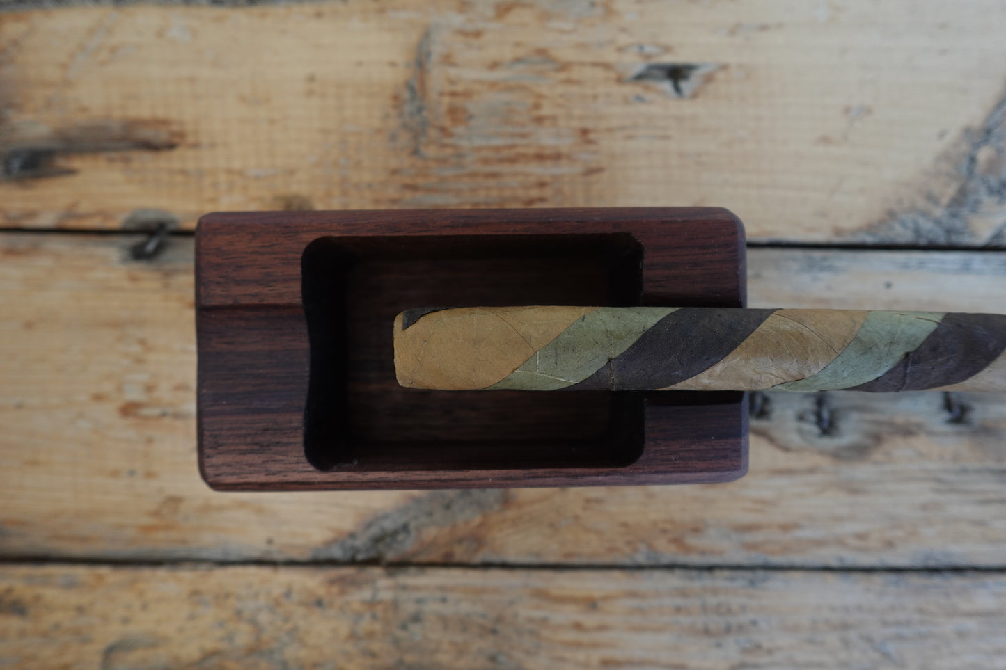 Indiana Walnut Cigar Ashtray