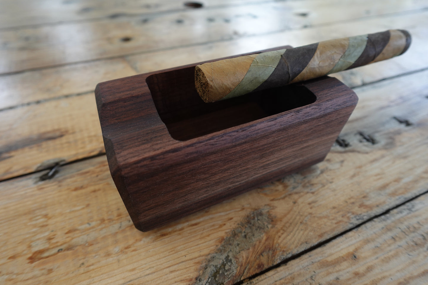 Indiana Walnut Cigar Ashtray