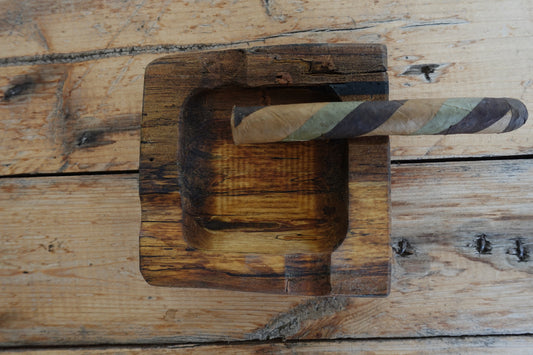 Spalted Indiana Hardwood Cigar Ashtray