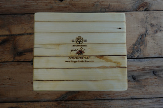 XXL Pine Four Finger Cigar Ashtray 7292025P14F