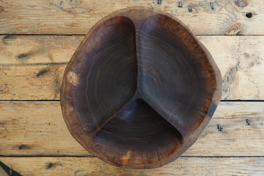 Walnut Cookie Power Carved Charcuterie Tray