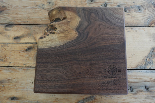 Indiana Walnut Deviled Egg Platter