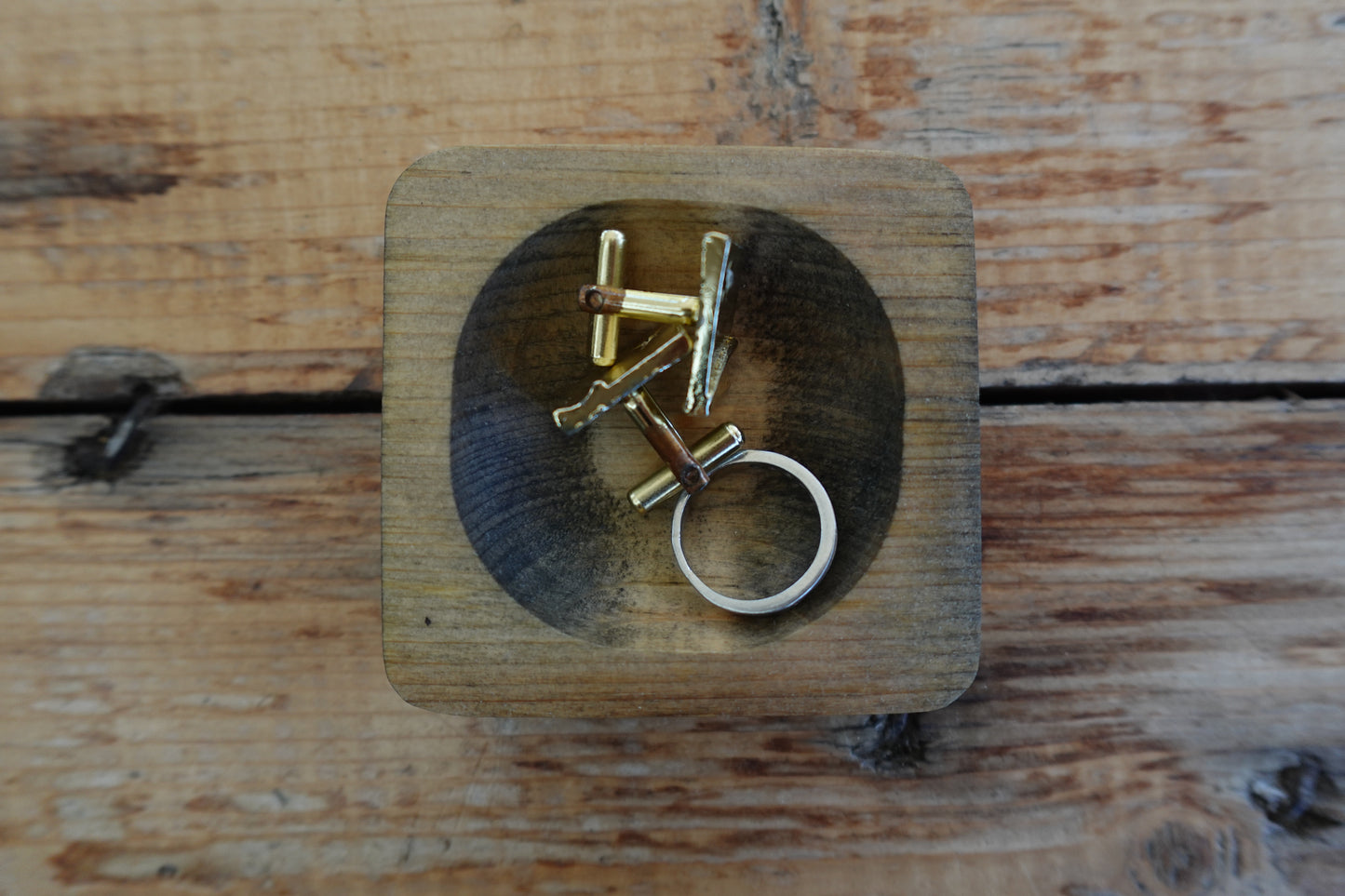 Power Carved Indiana Pine Ring Trays