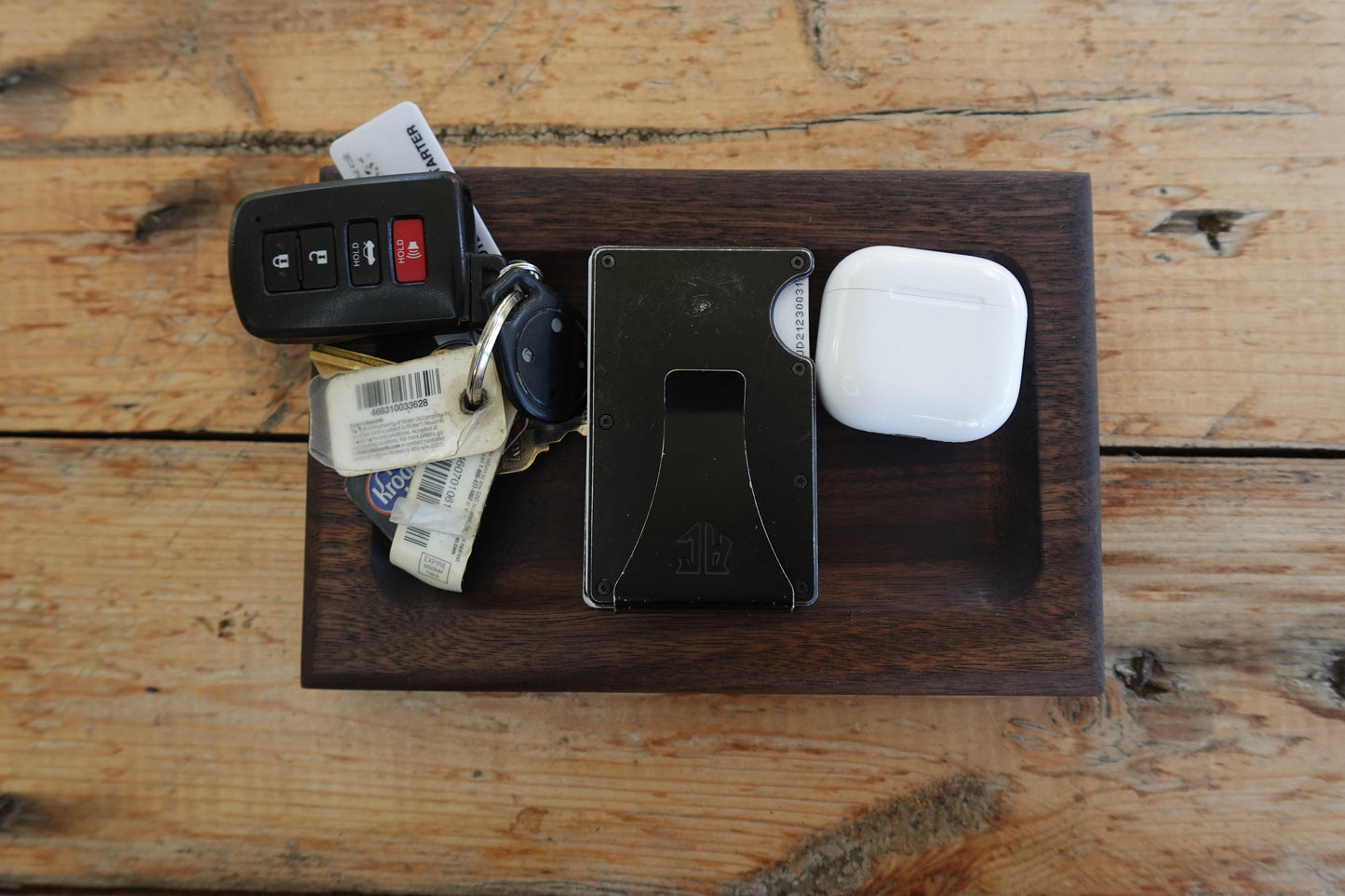 Indiana Walnut Valet Tray