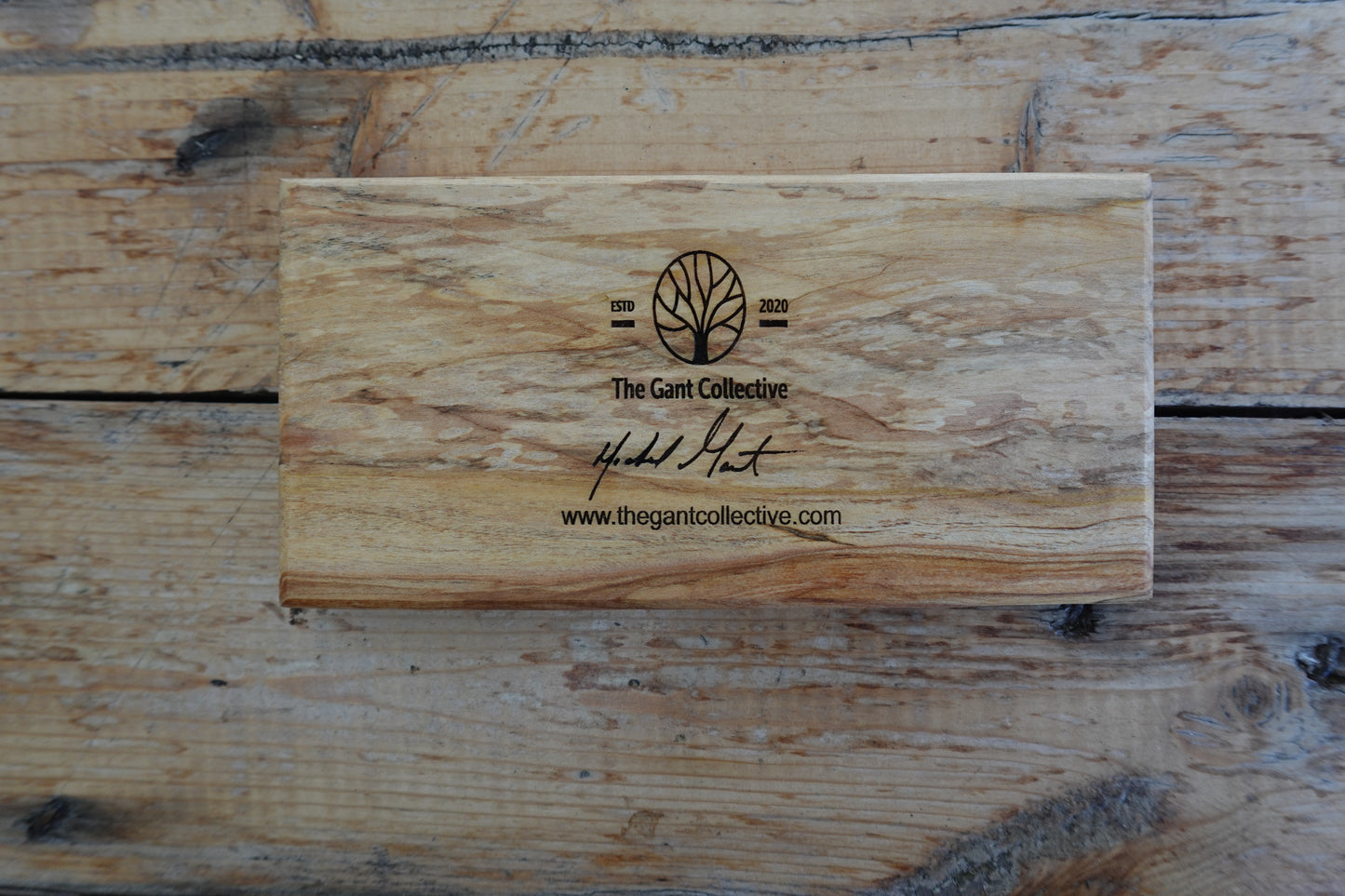 Indiana Spalted Maple Valet Tray