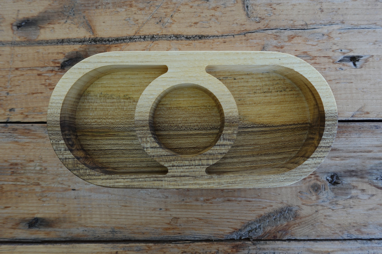 Indiana Hardwood Segmented Nut Tray